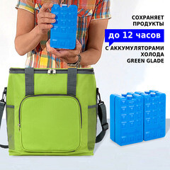 Сумка-холодильник Green Glade 35х25,5х39 см 34 л - фото 8