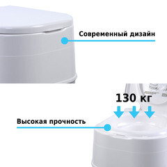 Биотуалет портативный Lupmex 24 л - фото 13