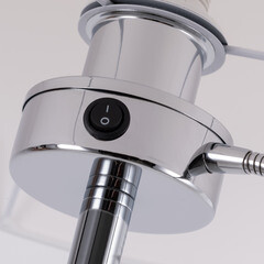 Торшер Arte Lamp Е27 60 Вт хром IP20 (A2581PN-2CC) - фото 2