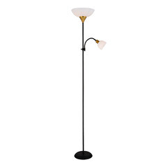 Торшер Arte Lamp Е14/Е27 85 Вт черный IP20 (A9569PN-2BK) - фото 1