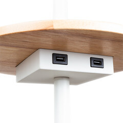 Торшер Arte Lamp Е27 40 Вт белый IP20 (A4056PN-1WH) - фото 2