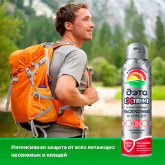 Средство для защиты от клещей и летающих насекомых аэрозоль Дэта 150 мл - фото 2