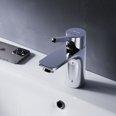 Смеситель для раковины AM.PM X-Joy S однорычажный хром (F85B02100) - фото 4