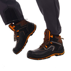 Ботинки рабочие кожаные размер 40 черные Мистраль Perfect Protection (124901) - фото 9