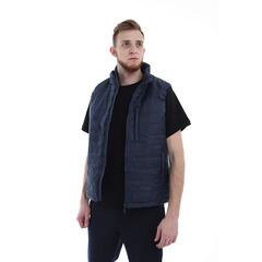 Жилет защитный Спрут Канада 52-54 рост 170-176 см синий/оранжевый - фото 7