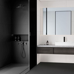 Керамогранит Staro Elite черный матовый 1200х600х5 мм (4 шт.=2,88 кв.м) - фото 8