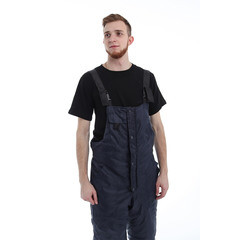 Костюм рабочий мужской утепленный Спрут Метео 56-58 рост 182-188 см темно-синий/черный - фото 12