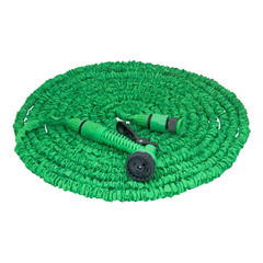 Шланг поливочный 1/2-3/4 30 м двухслойный MasterProf растягивающийся с коннектором и распылителем (ДС.070849) - фото 2