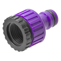 Штуцер 1/2-3/4 для поливочного шланга MasterProf пластиковый (ДС.070870) - фото 4