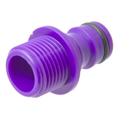 Адаптер 1/2 для соединения шлангов MasterProf наружная резьба пластиковый (ДС.070873) - фото 6