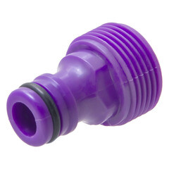 Изображение товара Адаптер 3/4 для соединения шлангов MasterProf наружная резьба пластиковый (ДС.070874)