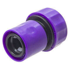 Соединитель 3/4 для поливочного шланга MasterProf пластиковый с аквастопом (ДС.070888) - фото 3