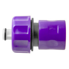 Соединитель 3/4 для поливочного шланга MasterProf пластиковый с аквастопом (ДС.070888) - фото 6