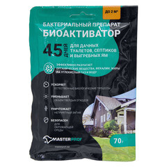 Изображение товара Биоактиватор для септика и дачного туалета MasterProf 70 г