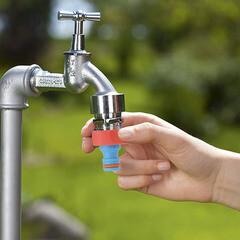 Штуцер 3/4 для соединения шлангов MPF внутренняя резьба пластиковый (ДС.071283) - фото 5