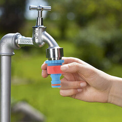 Штуцер 1/2-3/4 для соединения шлангов MPF внутренняя резьба пластиковый (ДС.071284) - фото 5