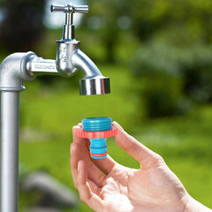 Штуцер 3/4 для соединения шлангов MasterProf наружная резьба пластиковый (ДС.071500) - фото 3