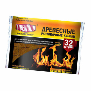 Брикет для розжига Firewood парафиновый (32 шт.) — купить в Санкт ...