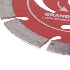 Диск алмазный по бетону Trio-Diamond Grand Ultra Segment 125х22,2х2 мм сегментный сухой рез (GUS722) - фото 4