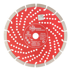Изображение товара Диск алмазный по бетону Trio-Diamond Grand Ultra Segment 230х22,2х2,4 мм сегментный сухой рез (GUS726)