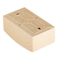 Щит распределительный навесной EKF PROxima ЩРН-П-4 пластиковый IP41 221х136х90 мм 4 модуля светлое дерево - фото 2