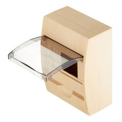 Щит распределительный навесной EKF PROxima ЩРН-П-6 пластиковый IP41 200х148х95 мм 6 модулей светлое дерево - фото 4