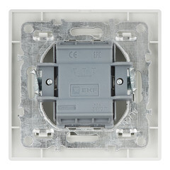 Выключатель EKF Минск одноклавишный встраиваемый белый (ERV10-021-10) - фото 2
