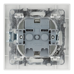 Розетка EKF Минск встраиваемая белая со шторками (ERR16-028-100) - фото 3