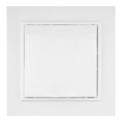 Розетка EKF Минск встраиваемая белая со шторками с крышкой (ERR16-029-100) - фото 1