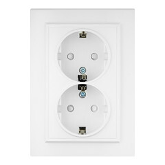 Изображение товара Розетка EKF Минск встраиваемая белая со шторками (ERR16-128-100)