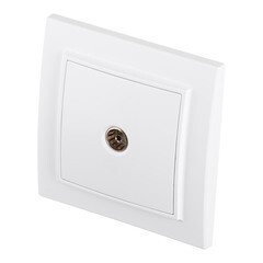 Розетка телевизионная EKF Минск встраиваемая белая (ERA00-027-10) - фото 4