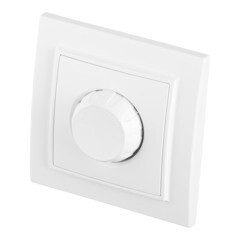 Диммер EKF Минск встраиваемый белый поворотный (ERD06-101-10) - фото 4