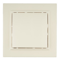 Выключатель EKF Минск одноклавишный встраиваемый бежевый (ERV10-021-20) - фото 1