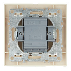 Выключатель EKF Минск одноклавишный встраиваемый бежевый (ERV10-021-20) - фото 2