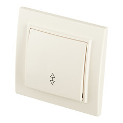 Переключатель EKF Минск одноклавишный встраиваемый бежевый (ERV10-025-20) - фото 4