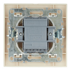Переключатель EKF Минск одноклавишный встраиваемый бежевый (ERV10-025-20) - фото 3