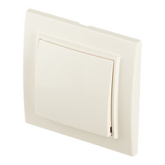 Выключатель EKF Минск одноклавишный встраиваемый бежевый с самовозвратом (ERV10-028-20) - фото 4