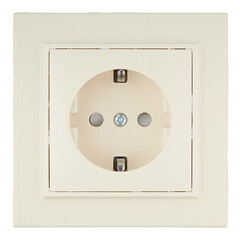 Розетка EKF Минск встраиваемая бежевая со шторками (ERR16-028-200) - фото 1