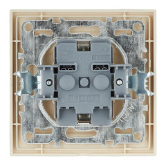 Розетка EKF Минск встраиваемая бежевая со шторками с крышкой (ERR16-029-200-44) - фото 5