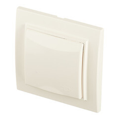 Розетка EKF Минск встраиваемая бежевая со шторками с крышкой (ERR16-029-200) - фото 2