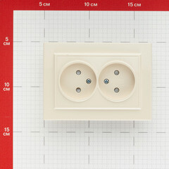 Розетка EKF Минск встраиваемая бежевая (ERR10-102-200) - фото 2