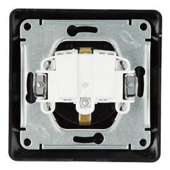 Розетка Systeme Electric Glossa встраиваемая антрацит со шторками с крышкой (GSL000748) - фото 4