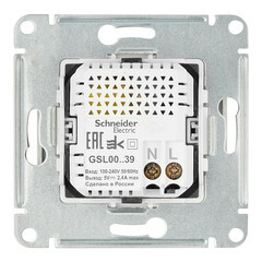 Розетка USB Systeme Electric Glossa встраиваемая белая USB-A/ Type-C (GSL000139) - фото 4