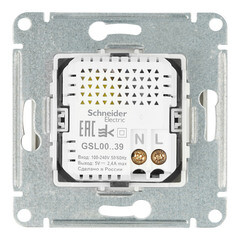 Розетка USB Systeme Electric Glossa встраиваемая бежевая USB-A/ Type-C (GSL000239) - фото 4