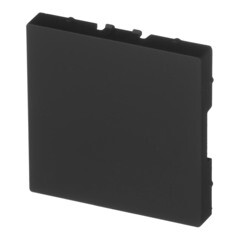 Заглушка Systeme Electric AtlasDesign встраиваемая карбон (ATN001009) - фото 4