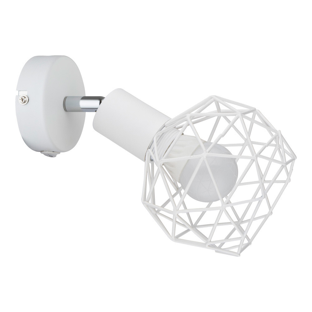Изображение товара Настенный светильник спот Arte Lamp Sospiro E14 40 Вт стиль Лофт белый