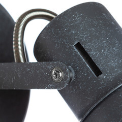 Спот настенный Arte Lamp Jovi E14 40 Вт 2 кв.м серый IP20 (A1677AP-1GY) - фото 3