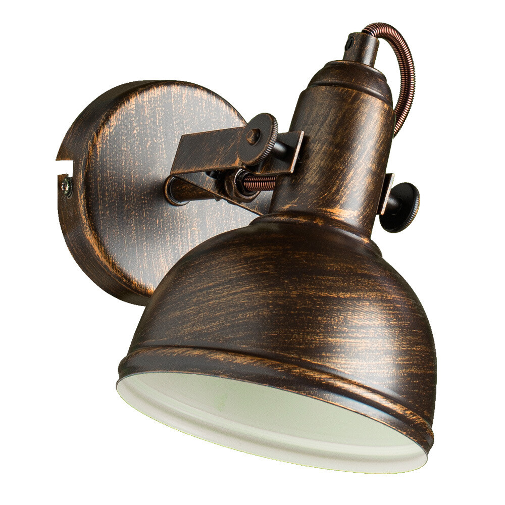 Изображение товара Настенный светильник спот Arte Lamp Martin E14 коричневый IP20 стиль Лофт