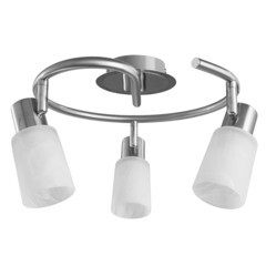 Спот потолочный Arte Lamp Cavalletta E14 120 Вт 6 кв.м серебристый/белый IP20 (A4510PL-3SS) - фото 1