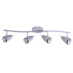 Изображение товара Спот потолочный Arte Lamp Regista GU10 200 Вт 11 кв.м серый IP20 (A1966PL-4GY)